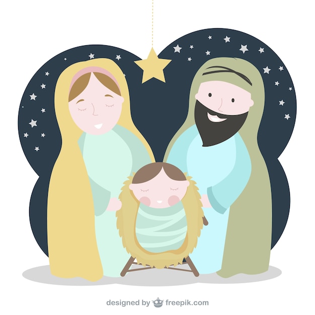 Lovely nativity scene