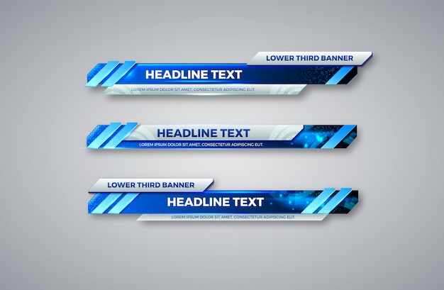 Download Free Lower Third Banner Tv Bars Set Streaming Video Breaking News Use our free logo maker to create a logo and build your brand. Put your logo on business cards, promotional products, or your website for brand visibility.