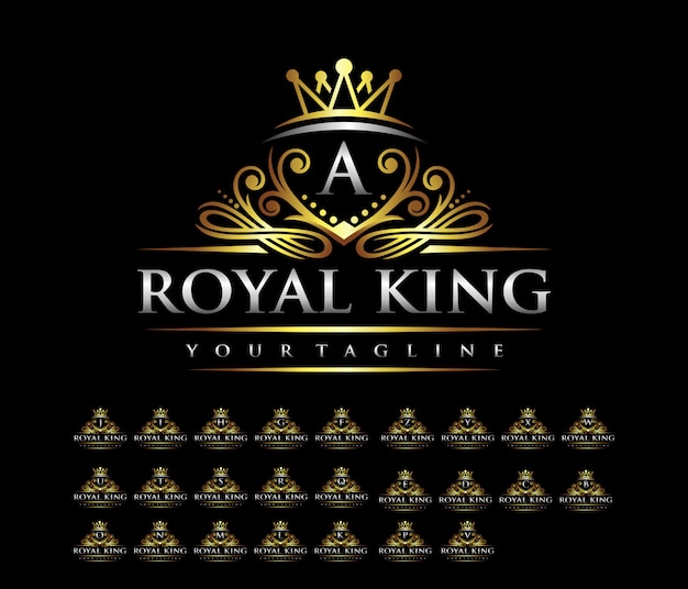 Download Free Luxurious Crown Letter Logo Premium Vector Use our free logo maker to create a logo and build your brand. Put your logo on business cards, promotional products, or your website for brand visibility.