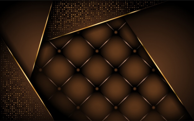 Premium Vector | Luxurious dark brown background design