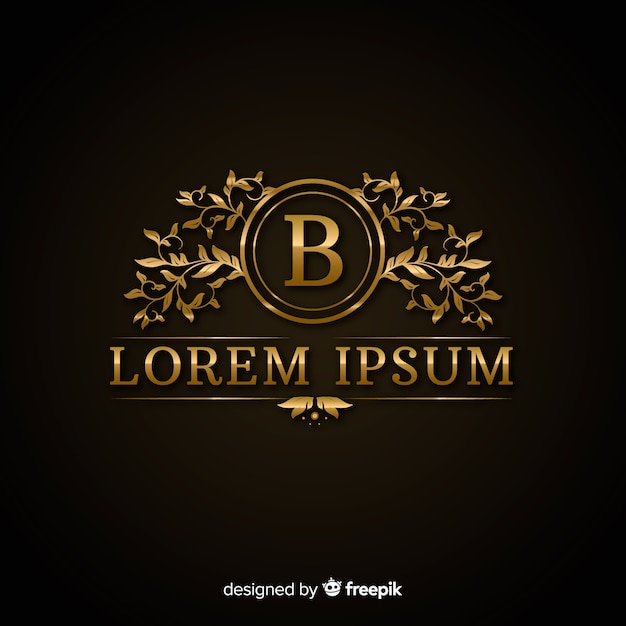 Download Free Download Free Luxurious Golden Logo Template Vector Freepik Use our free logo maker to create a logo and build your brand. Put your logo on business cards, promotional products, or your website for brand visibility.