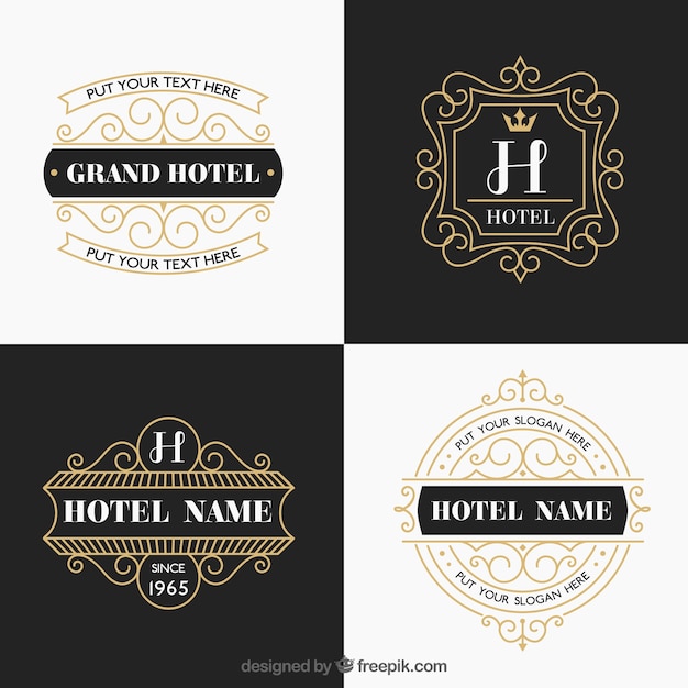 Download Free Download Free Luxurious Hotels Logos Vector Freepik Use our free logo maker to create a logo and build your brand. Put your logo on business cards, promotional products, or your website for brand visibility.