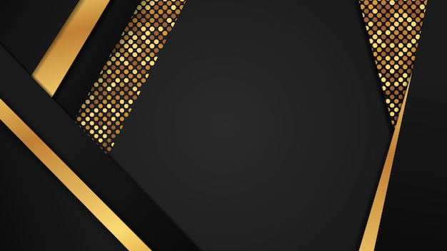 Premium Vector | Luxury background golden glitter effect