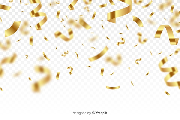 Download Free Luxury Background With Golden Confetti Falling Down Free Vector Use our free logo maker to create a logo and build your brand. Put your logo on business cards, promotional products, or your website for brand visibility.