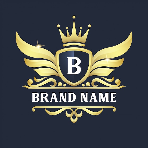 Download Free Luxury Badge Logo Design Premium Vector Use our free logo maker to create a logo and build your brand. Put your logo on business cards, promotional products, or your website for brand visibility.