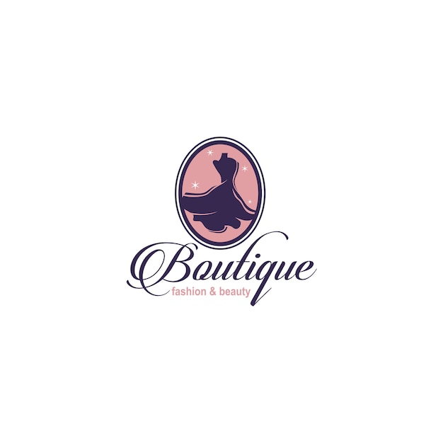 Luxury boutique logo templates Premium Vector