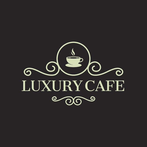 Download Free Luxury Cafe Logo Inspiration Premium Vector Use our free logo maker to create a logo and build your brand. Put your logo on business cards, promotional products, or your website for brand visibility.