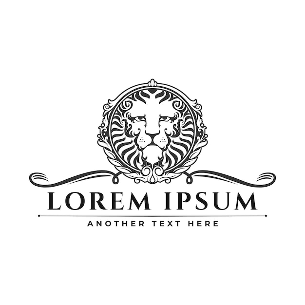 Download Free Luxury Classic Lion Head Logo Template Premium Vector Use our free logo maker to create a logo and build your brand. Put your logo on business cards, promotional products, or your website for brand visibility.