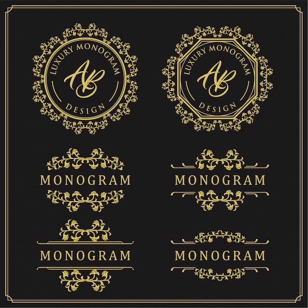 Download Free Luxury Design Set For Wedding And Decoration Premium Vector Use our free logo maker to create a logo and build your brand. Put your logo on business cards, promotional products, or your website for brand visibility.