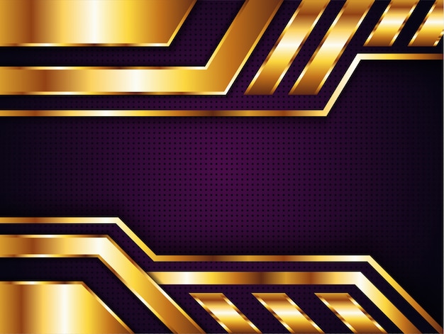 Premium Vector Luxury Gold Purple Background 0407