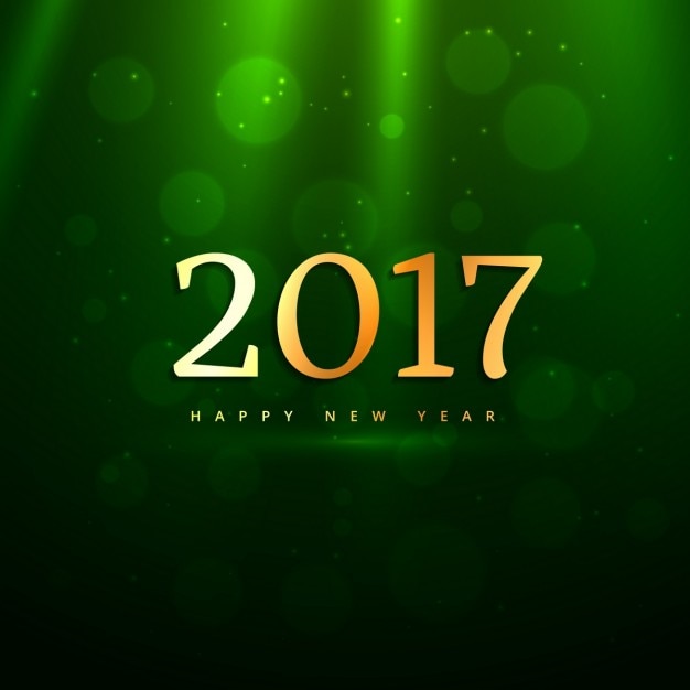 Luxury green background with bubbles for new\
year