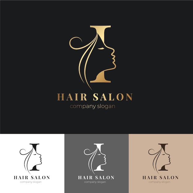 Free Hair Salon Logos Templates