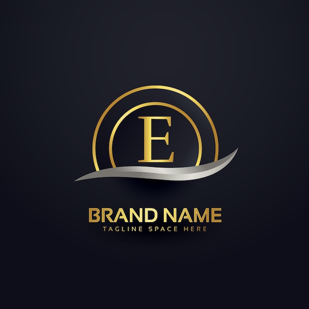 Download Free Luxury Letter E Logo Design Free Vector Use our free logo maker to create a logo and build your brand. Put your logo on business cards, promotional products, or your website for brand visibility.