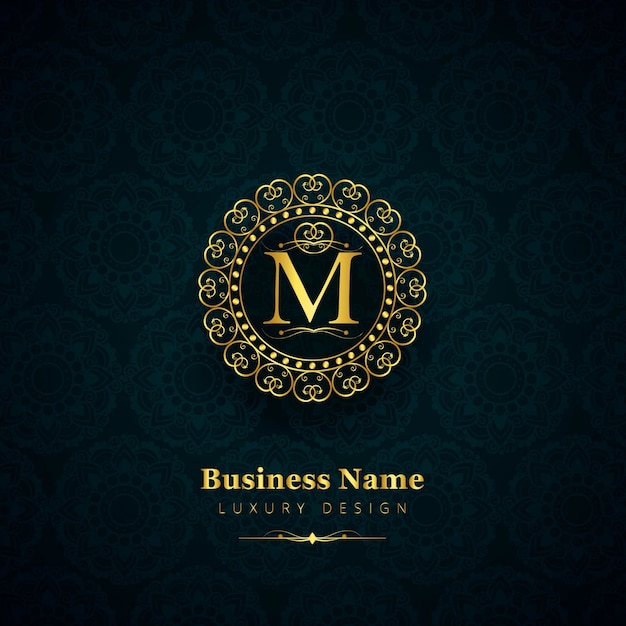 Download Free Luxury Letter M Logo Free Vector Use our free logo maker to create a logo and build your brand. Put your logo on business cards, promotional products, or your website for brand visibility.