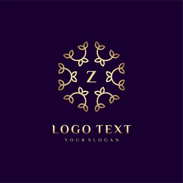 Download Free Luxury Logo Concept Design Letter Z For Your Brand With Floral Decoration Premium Vector Use our free logo maker to create a logo and build your brand. Put your logo on business cards, promotional products, or your website for brand visibility.