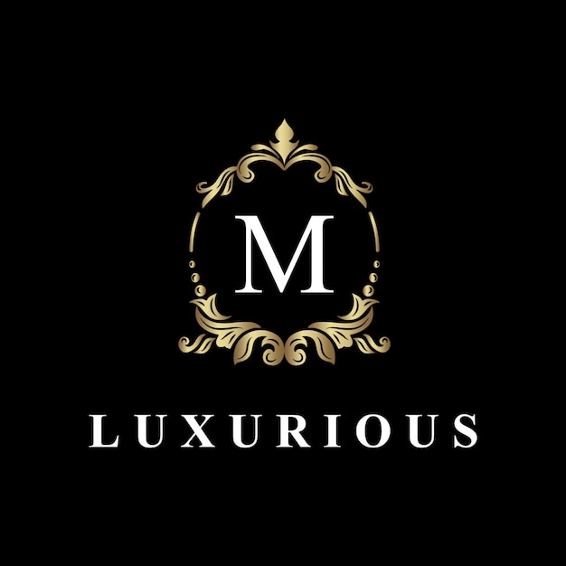 Download Free Luxury Logo Design With Monogram Letter M Golden Color Luxury Use our free logo maker to create a logo and build your brand. Put your logo on business cards, promotional products, or your website for brand visibility.