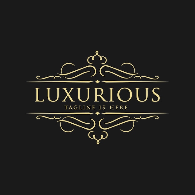 Download Free Luxury Logo Template In Vector For Wedding Restaurant Royalty Use our free logo maker to create a logo and build your brand. Put your logo on business cards, promotional products, or your website for brand visibility.