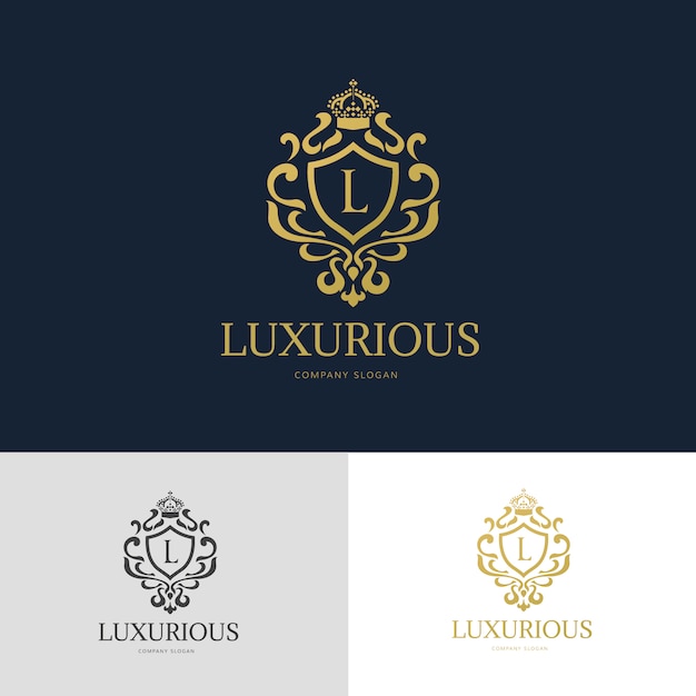 Free Vector | Luxury logo template