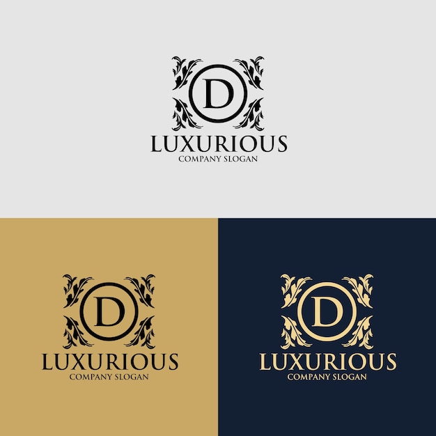 Luxury logo template | Premium Vector