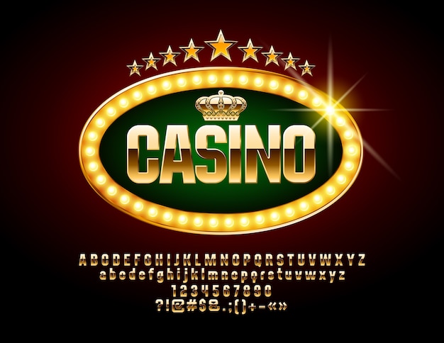 casino royal font