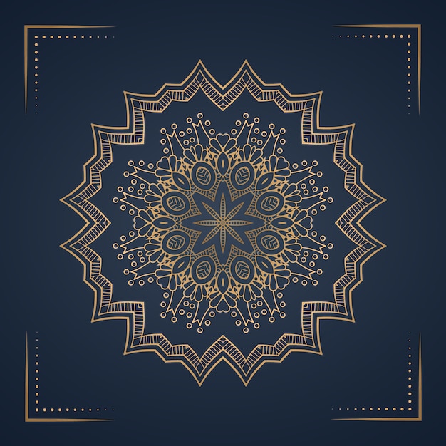 Download Luxury mandala background for book cover, wedding ...