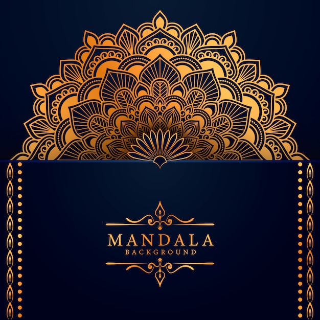 Download Free Luxury Mandala Background With Golden Arabesque Pattern East Style Use our free logo maker to create a logo and build your brand. Put your logo on business cards, promotional products, or your website for brand visibility.