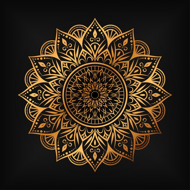 Download Premium Vector | Luxury mandala pattern