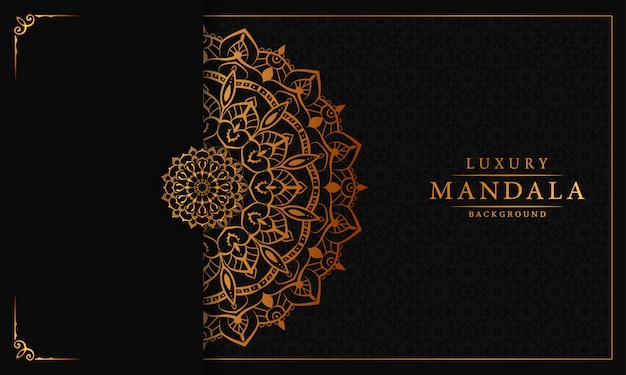 Luxury ornamental mandala background with arabic decoration | Premium  Vector | Search by Muzli