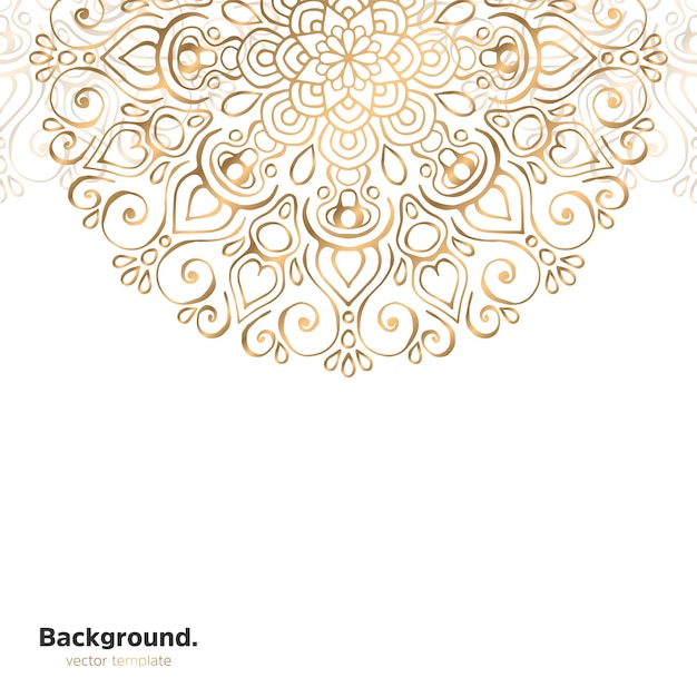 Download Sfondo di design mandala ornamentale di lusso in colore ...