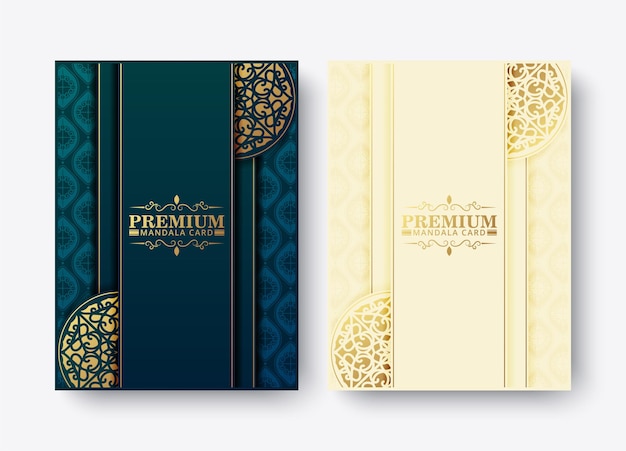 Premium Vector | Luxury premium mandala menu design