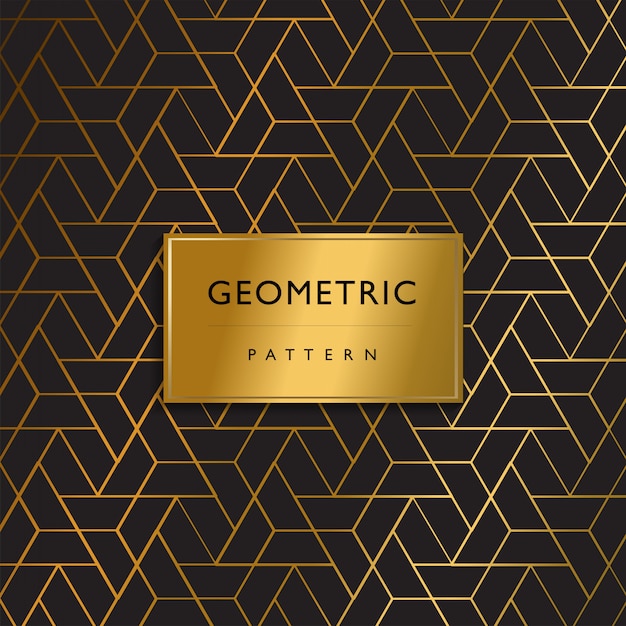 Premium Vector | Luxury premium pattern design geometric