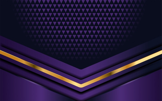 Luxury purple background with overlap layer | Premium Vector