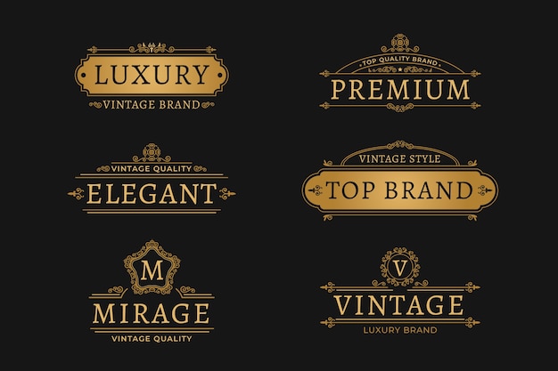 Download Free Image Freepik Com Free Vector Luxury Retro Logo Use our free logo maker to create a logo and build your brand. Put your logo on business cards, promotional products, or your website for brand visibility.