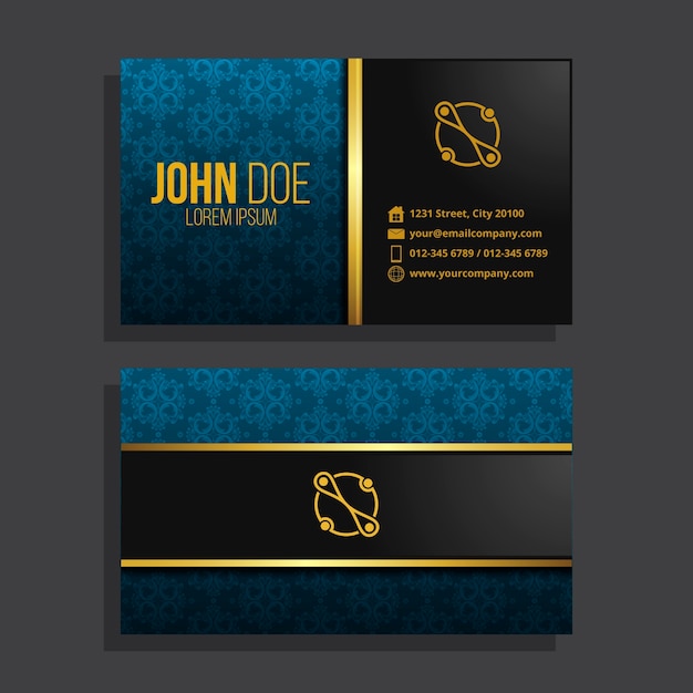 Download Free Luxury Style For Business Card Free Vector Use our free logo maker to create a logo and build your brand. Put your logo on business cards, promotional products, or your website for brand visibility.