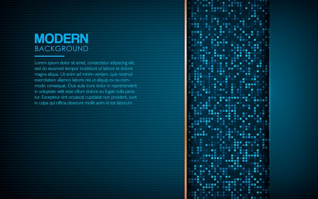 Luxury textured background with golden line Premium Vector