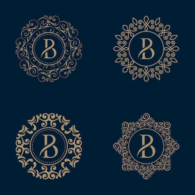 Download Free Luxury Vintage Logo Collection Premium Vector Use our free logo maker to create a logo and build your brand. Put your logo on business cards, promotional products, or your website for brand visibility.