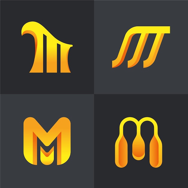 Download M Symbol Logo Company Name PSD - Free PSD Mockup Templates