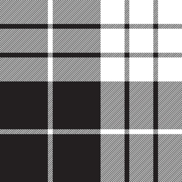 Premium Vector | Macleod tartan black white seamless pattern background