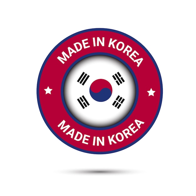 Premium Vector | Made in korea premium vector made in korea icons