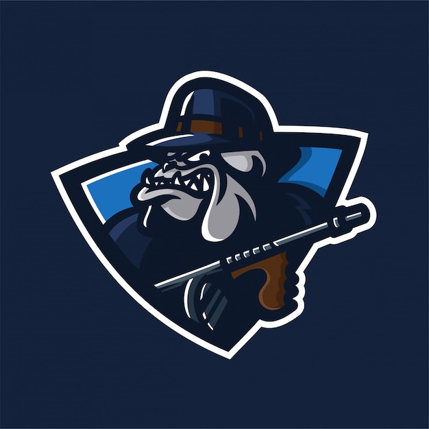 Download Free Mafia Bulldog Sport Gaming Mascot Logo Template Premium Vector Use our free logo maker to create a logo and build your brand. Put your logo on business cards, promotional products, or your website for brand visibility.