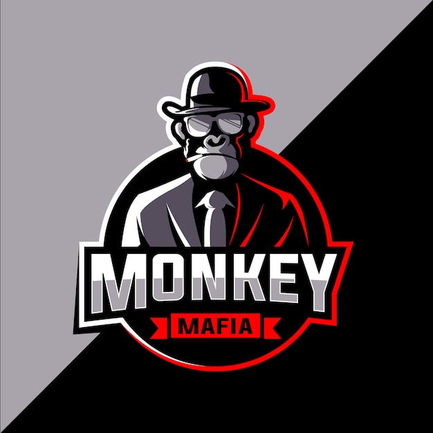 Download Free Mafia Monkey Esports Logo Design Premium Vector Use our free logo maker to create a logo and build your brand. Put your logo on business cards, promotional products, or your website for brand visibility.