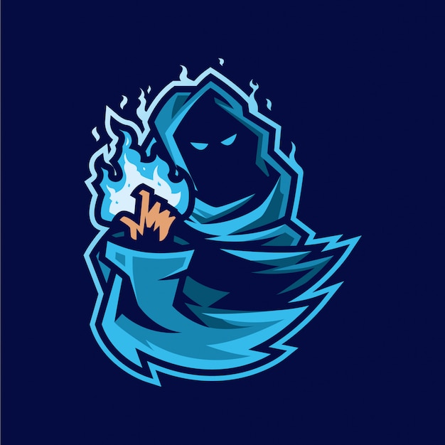 Download Free Mage Esport Mascot Logo And Illustration Premium Vector Use our free logo maker to create a logo and build your brand. Put your logo on business cards, promotional products, or your website for brand visibility.