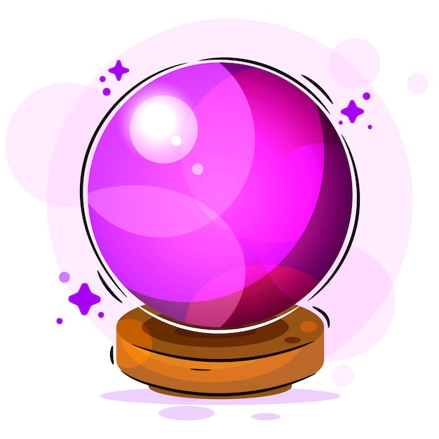 Download Free Magic Ball Illustration Suitable Premium Vector Use our free logo maker to create a logo and build your brand. Put your logo on business cards, promotional products, or your website for brand visibility.