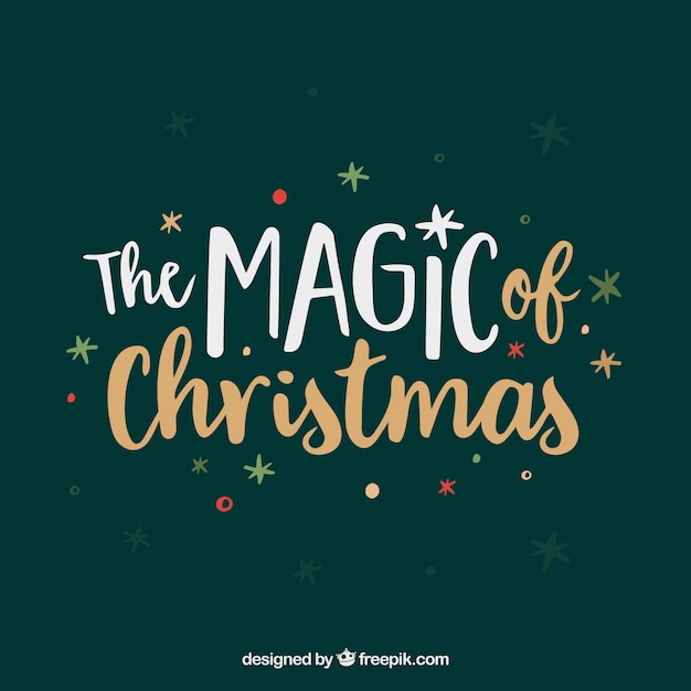 Magic Of Christmas Clip Art