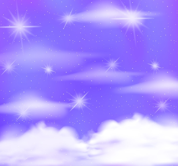 pastel magical background