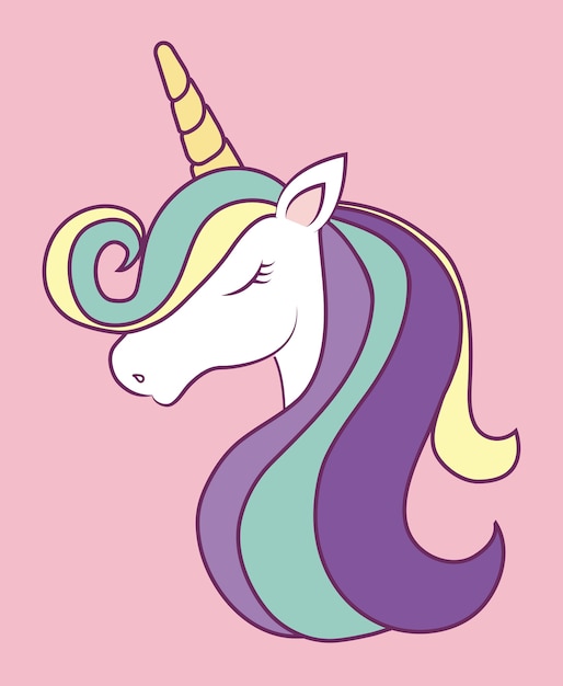 Premium Vector | Magical unicorns design