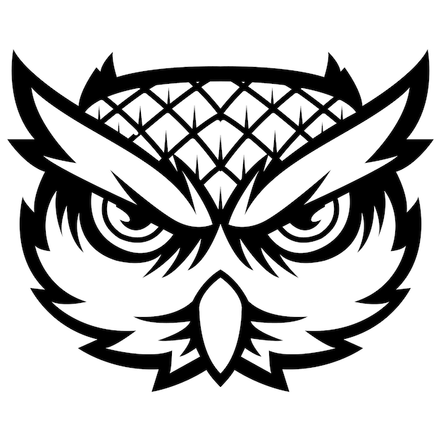 Download Free Majestic Wisdom Bird Owl Head Mascot Logo Premium Vector Use our free logo maker to create a logo and build your brand. Put your logo on business cards, promotional products, or your website for brand visibility.