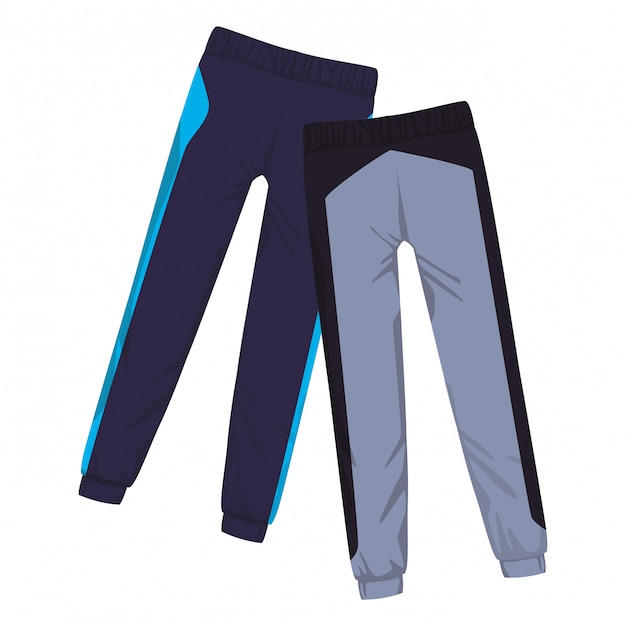 track pants vector