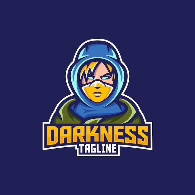 hoodie mascot logo