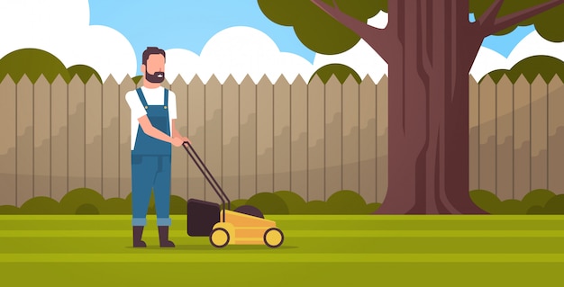 man-gardener-cutting-green-grass-with-lawn-mover-farmer-moving-garden-backyard-gardening_48369-25953.jpg (626×319)